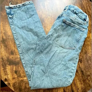 GOOD AMERICAN | women’s high rise distressed jeans. Size: 6/28